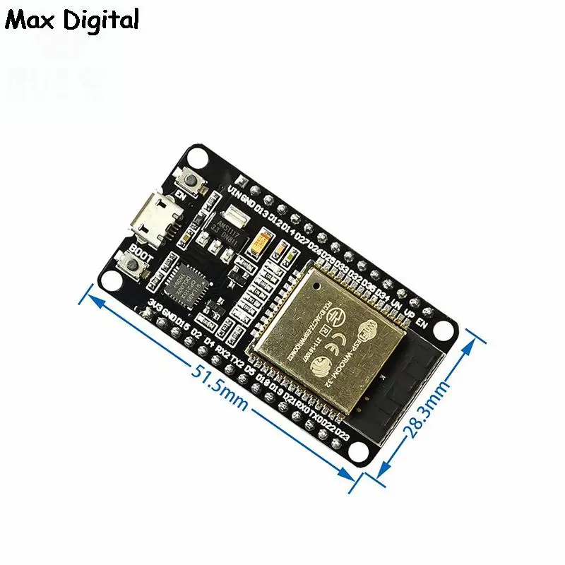 1PC Wireless WiFi +Bluetooth-compatible Dual Core CP2104 2.4GHz RF ESP32 Development Board 3.3V 2023 ESP32 Development Board