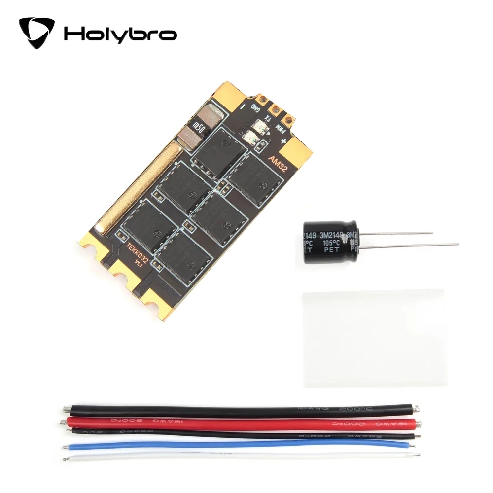 

Holybro Tekko32 F4 45A ESC AM32 Dshot1200 PWM 48K on-Board RGB LED Current Sensor 2-6S for RC FPV Drone