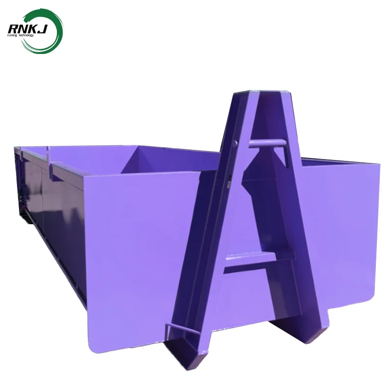 RNKJ 30 Yard  Industrial Heavy Duty Q345 Steel Hook Lift Container