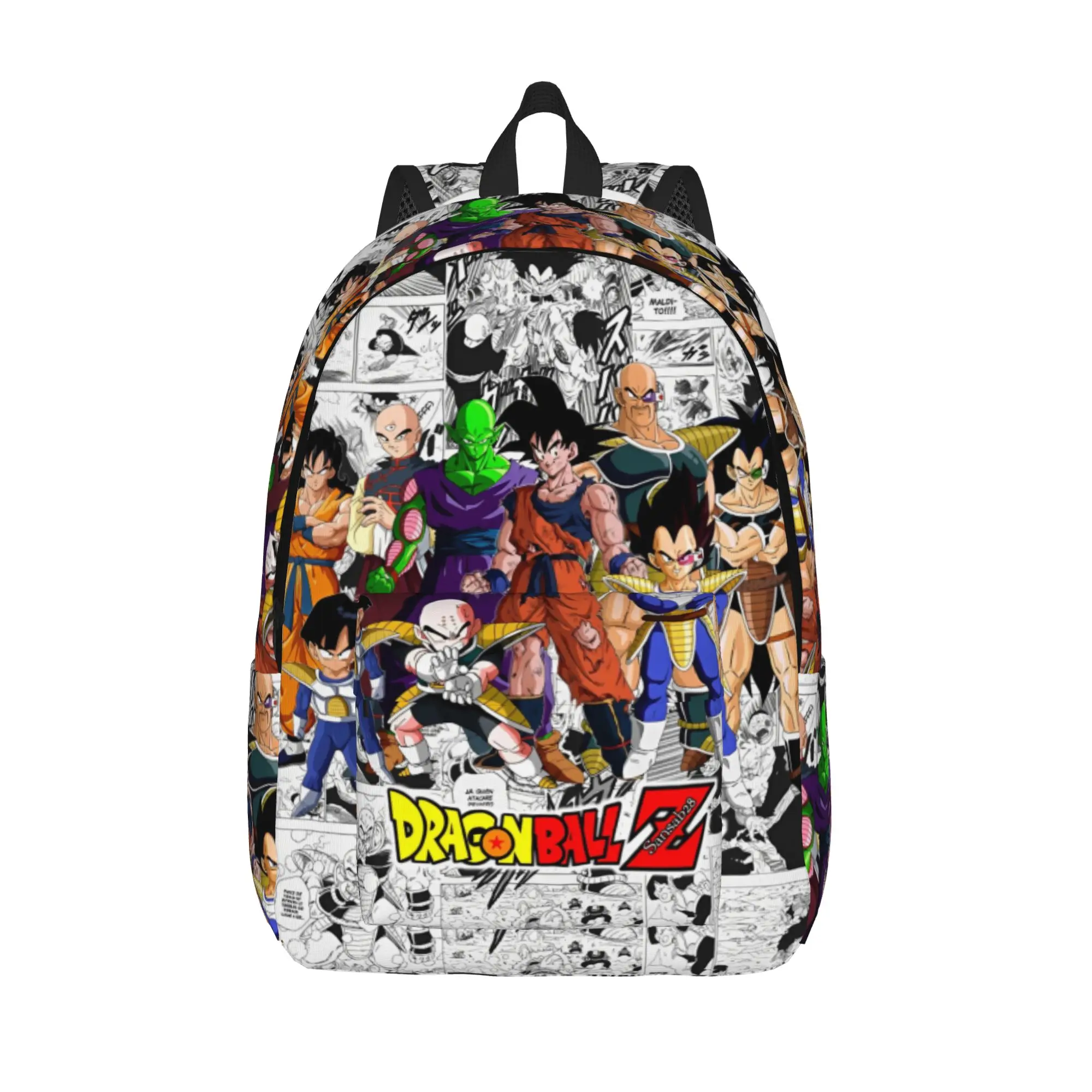 

dragon goko dragonballz dragonball Classical Backpack Durable High School Work Daypack for Men Women Laptop Canvas Bags