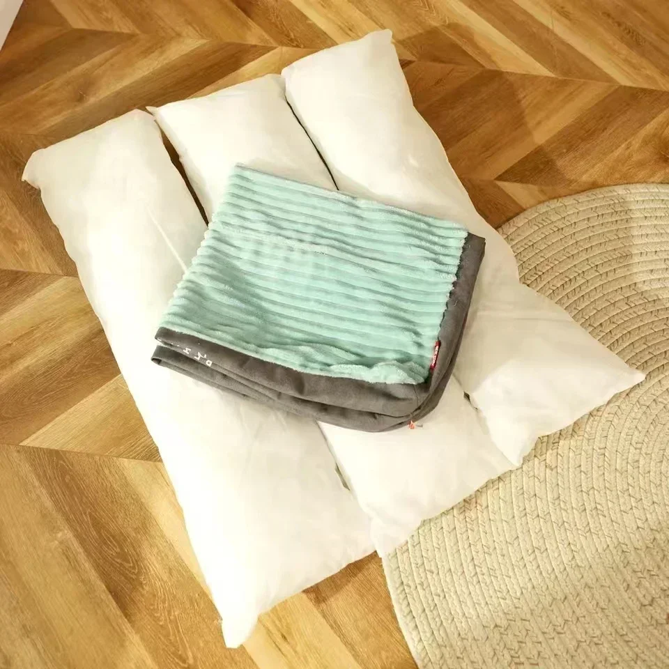 Imagem -04 - Tapete de Veludo Lavável para Cachorro Grande Almofada para Cães de Médio e Grande Porte Cama de Dormir Oversize Pet Sofá para Animais Removíveis