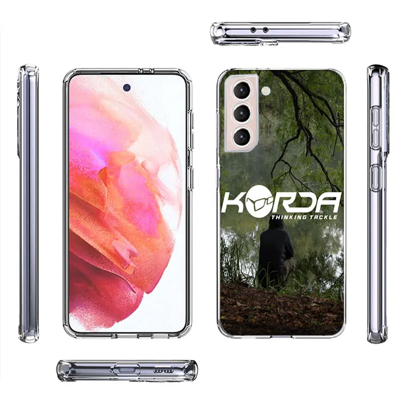 Korda Fishing Tackle Phone Case For Galaxy A15 A25 A35 A55 Samsung A10 A20E A30 A40 A50 A70 A11 A21S A31 A41 A51 A71 A9 A8 A7 A6