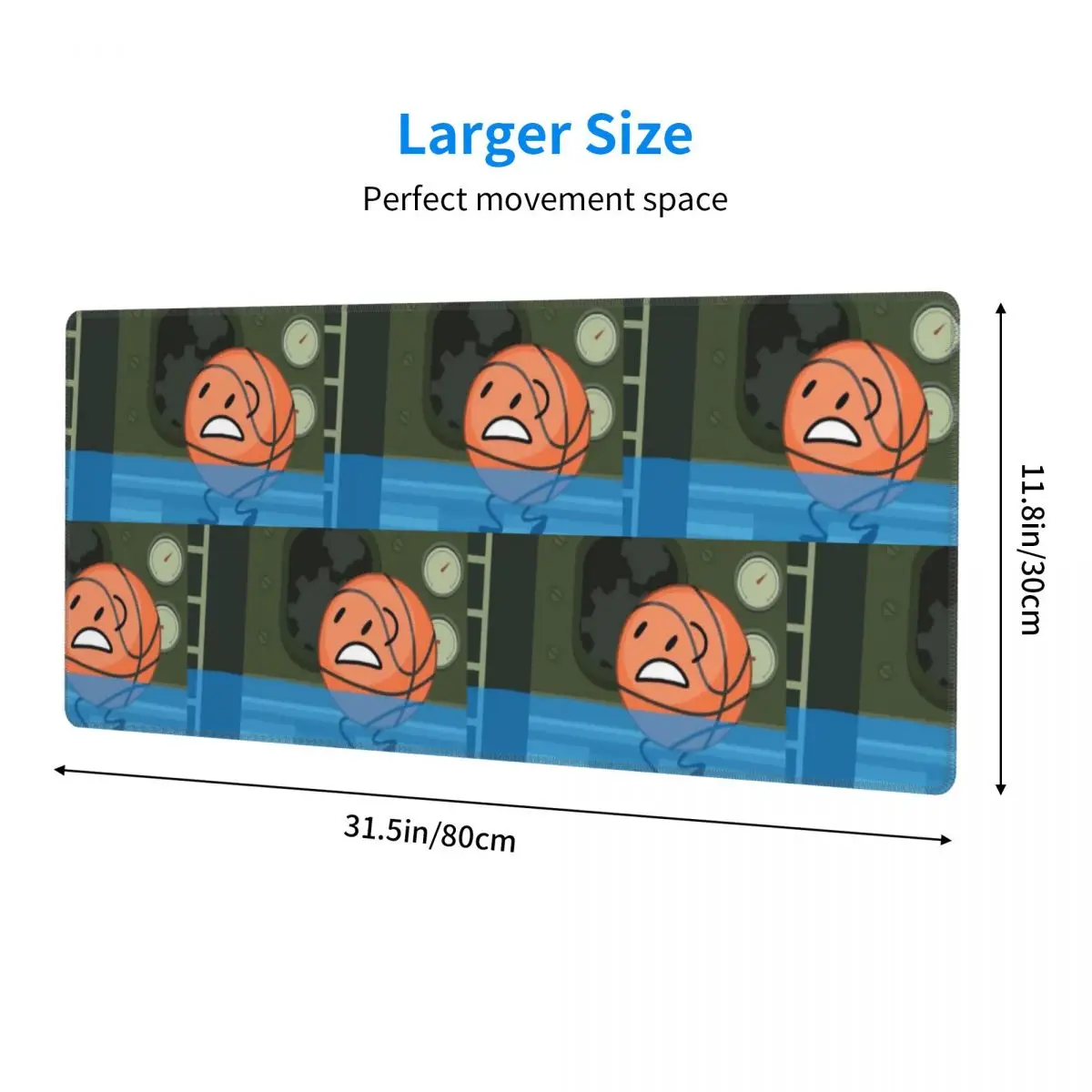 Large Mouse Pad Battle For Dream Island BFDI Basketball Gamer PC Laptop Mats Keyboard Carpet Computer Gaming Desk Mat