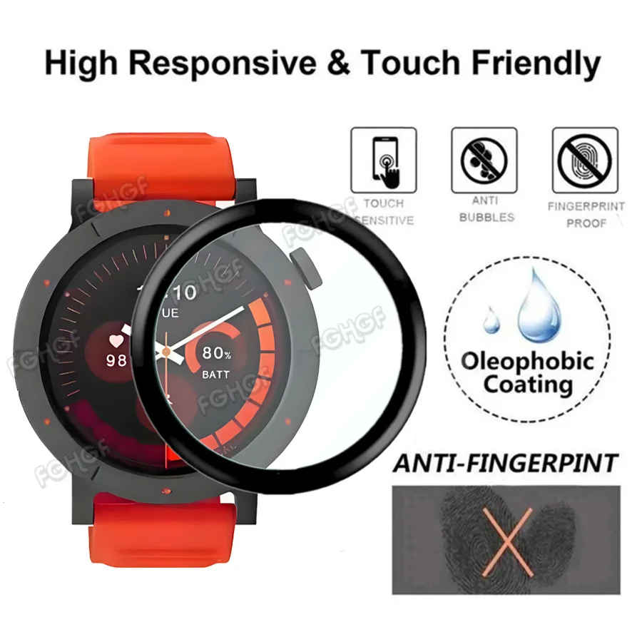 Screen Protector For CMF Watch 3 Pro Anti-scratch Full Cover Protective Film For CMF By Nothing Watch 3 Pro Accessory Not Glass