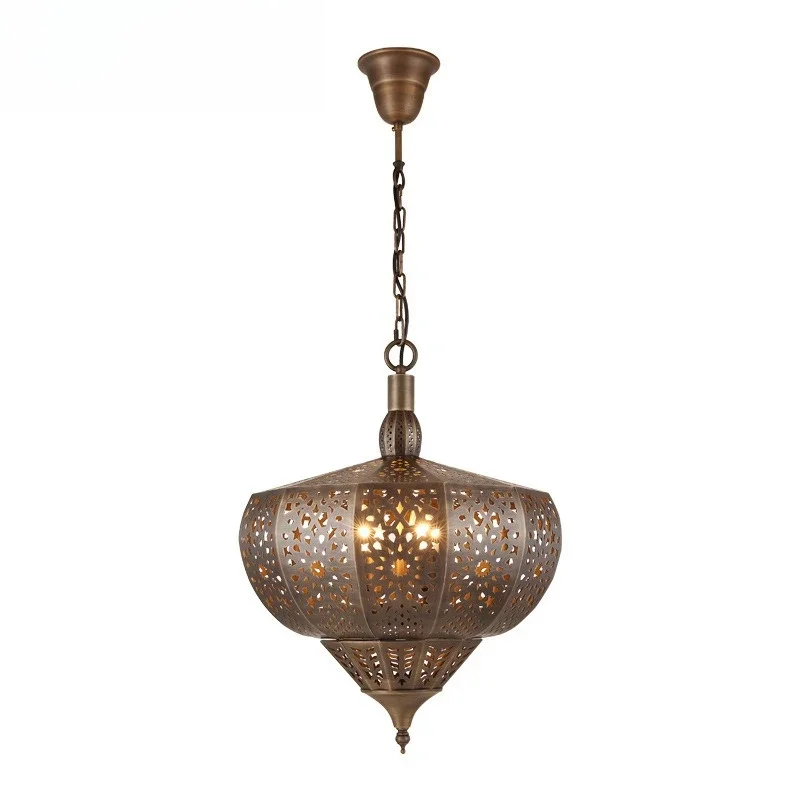 

Man coffee lamp retro hotel bar project chandelier