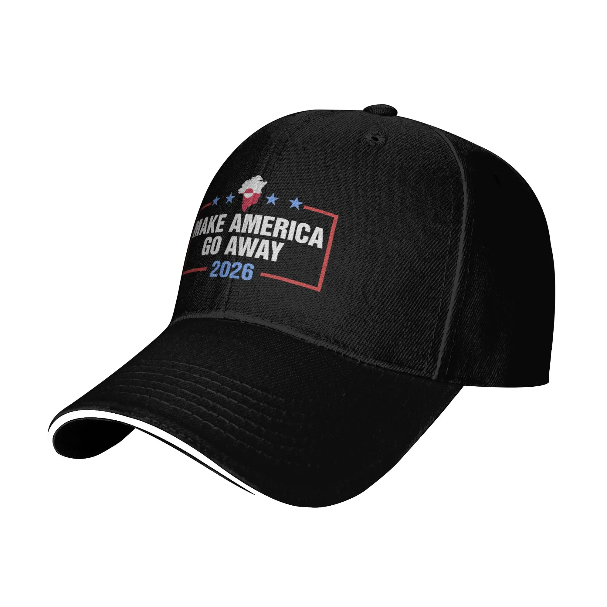 Make America Go Away 2026 Beach Baseball Caps Boy  High-end Trucker Cap Womens Pool Party Sunscreen Hats