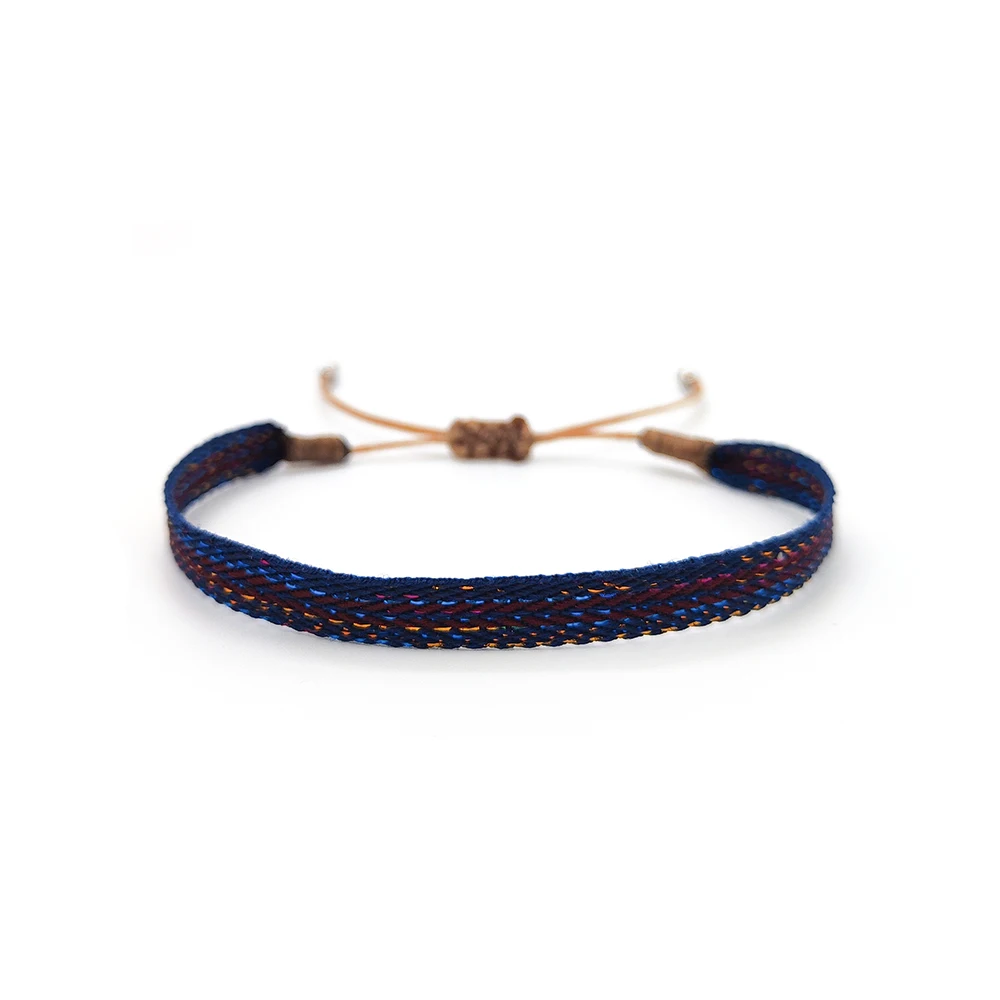 KKBEAD Kolumbien Armband Stoff Stoff Armbänder für Frauen Männer Handgewebtes geflochtenes Armband Geschenk Großhandel Boho Freundschaftsschmuck – Detail 24