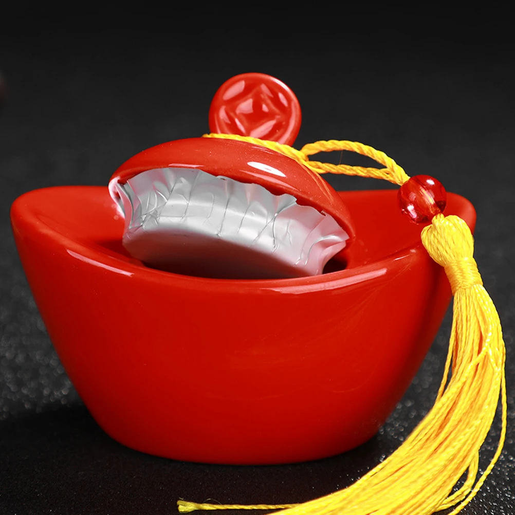 

Chinese Style Ceramic Loose Tea Jar Small Vintage Tea Storage Canister with Lid Decorative Container for Candy Coffee Powder