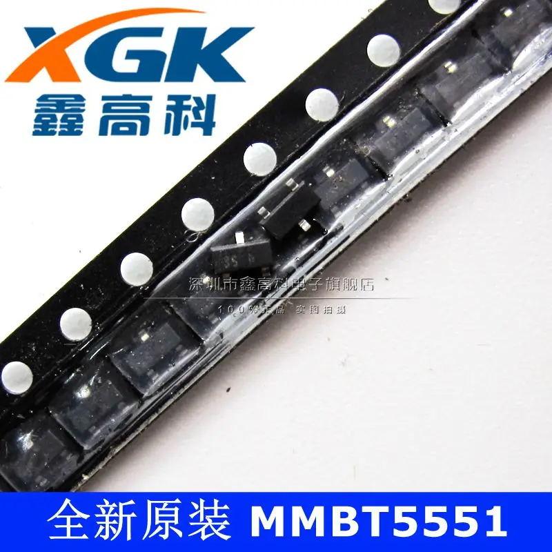 Free shipping   -MMBT5551 35  SOT23     10PCS