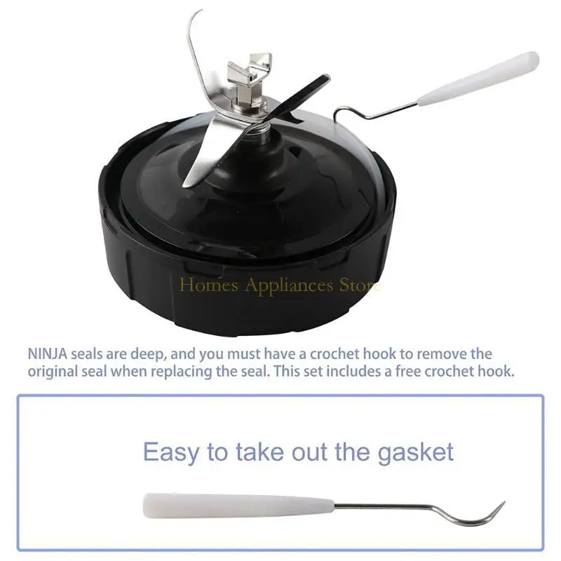 D0AB 6 ПК резиновые блендеры Защитное кольцо Утечка белая прокладка