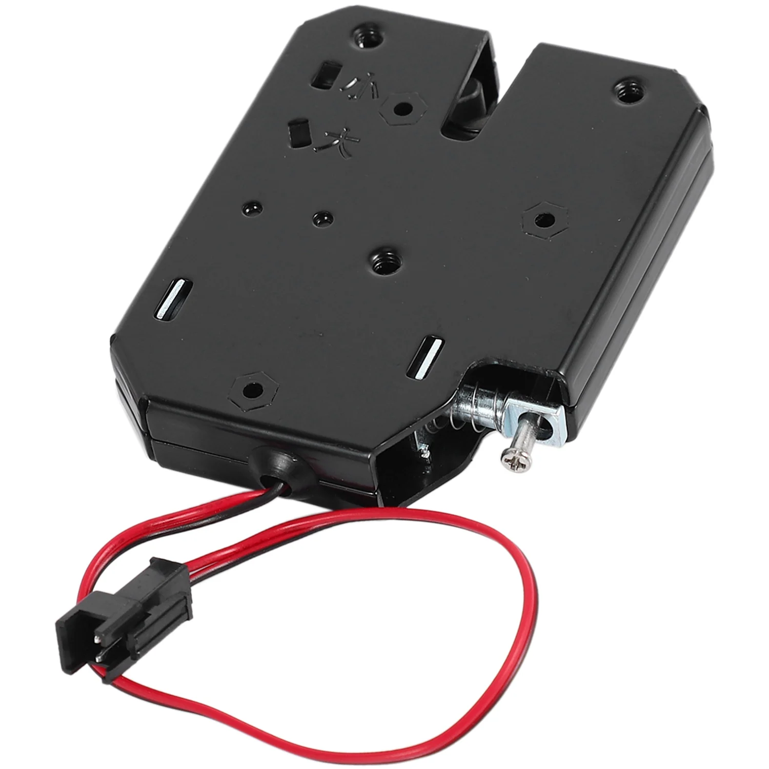 B03B-12V 2A elektryczny zamek magnetyczny 150KG/330Lb Fail Safe siła trzymania elektromagnetyczny System kontroli dostępu do drzwi szafki
