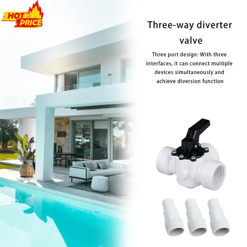 

Multifuntional 3 Way Valves Connector Pool Filter System Hose Fittings for Pool