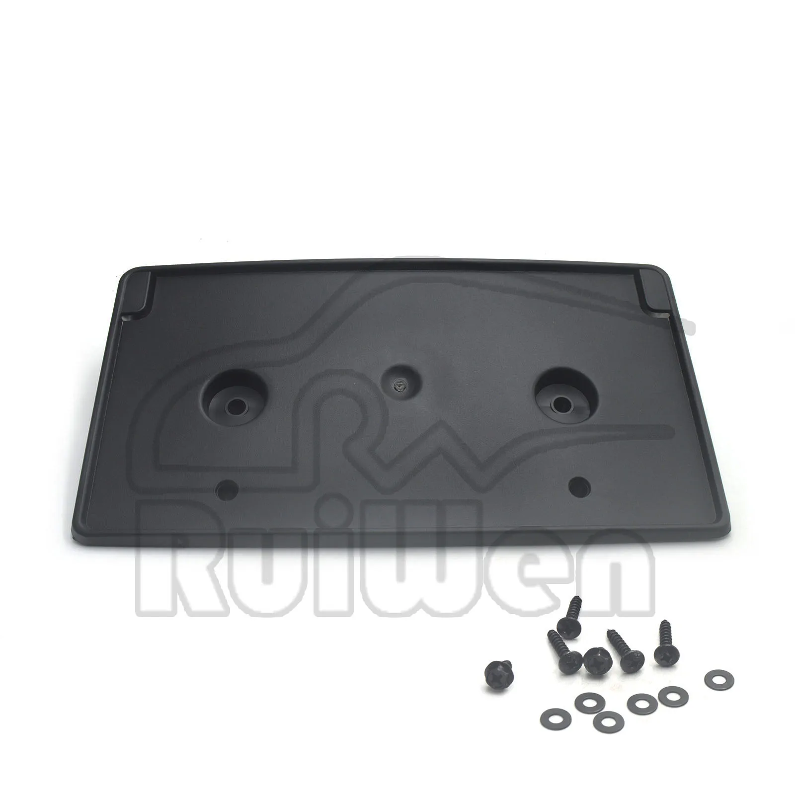 New Front License Tag Plate Bracket Holder Mount Cover for Dodge Ram 1500 DT 2019 2020 2021 2022 2023 2024 68274215AE CH1068151