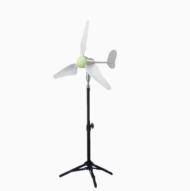 Portable mini wind turbine 1~ 24VDC output, with USB windmill, for hiking, camping, coreless PMG wind turbine 50W