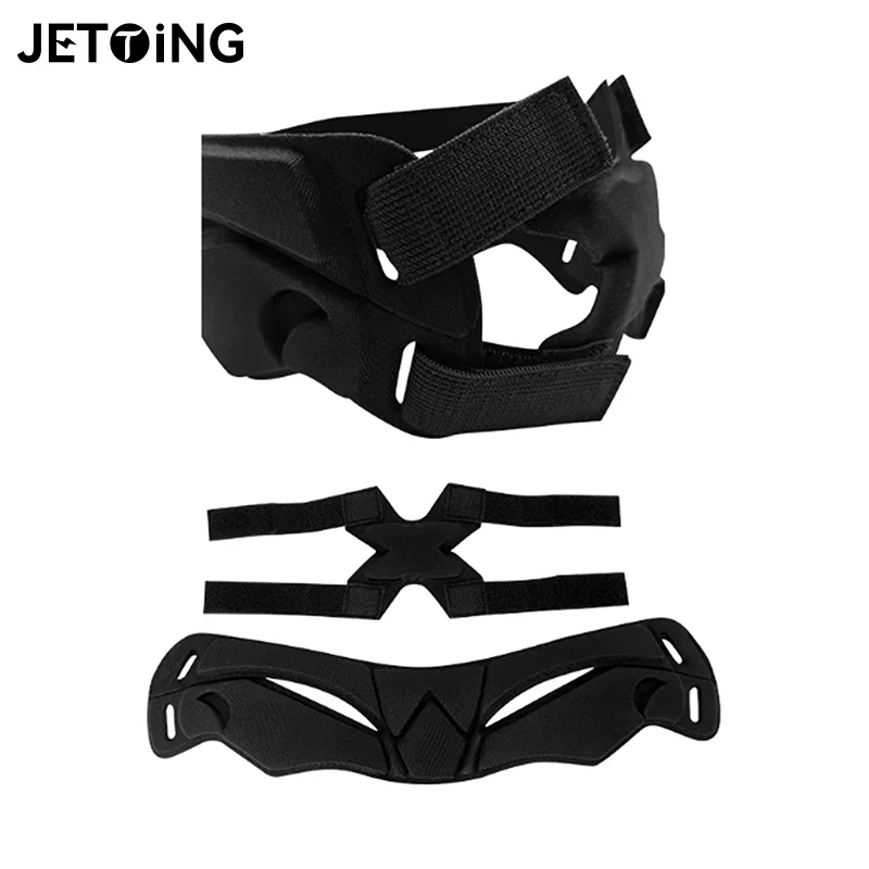 كرة القدم القبعات المضادة للتصادم حارس المرمى خوذة واقية كاب الرجبي خوذة لكرة القدم قابل للتعديل لينة إيفا للصدمات القبعات #1