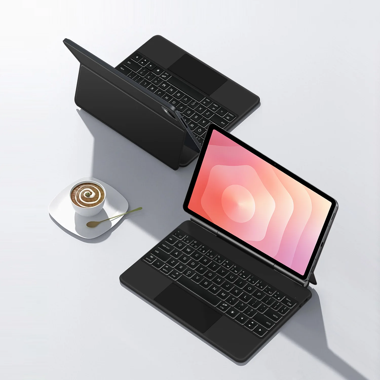 Magic Keyboard For Samsung Galaxy Tab S10 FE 10.9 S11 Case for S8 S9 FE 11