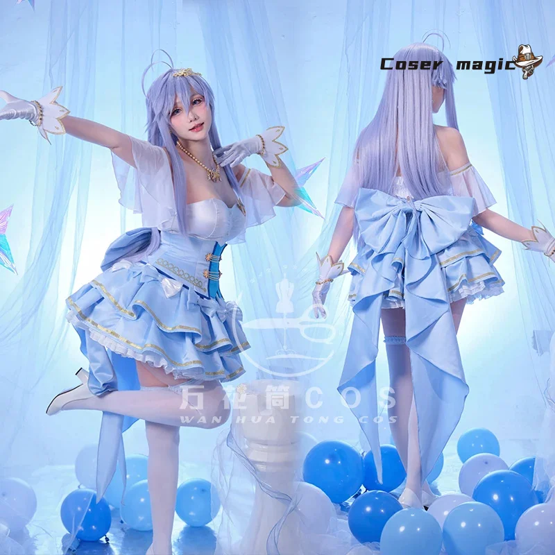 

Vladilena·Milize Cosplay Anime 86 -Eightysix- Costume Magical Girl Uniform Dress Halloween Party Role Play Clothing