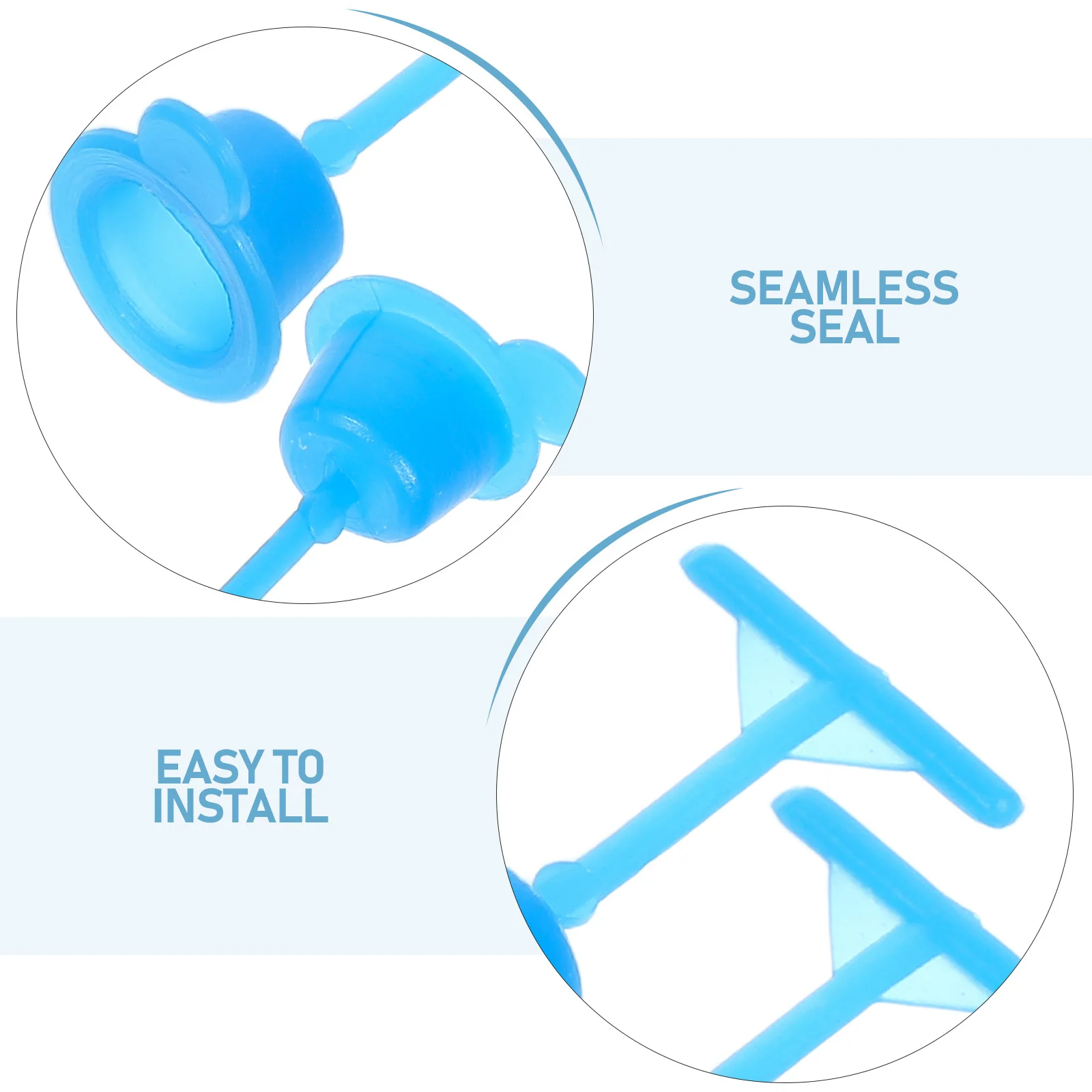 200個 ウォーターシュータープラグ交換用漏れ防止タイプ修理部品 屋外水遊びプールスプレーメンテナンス用