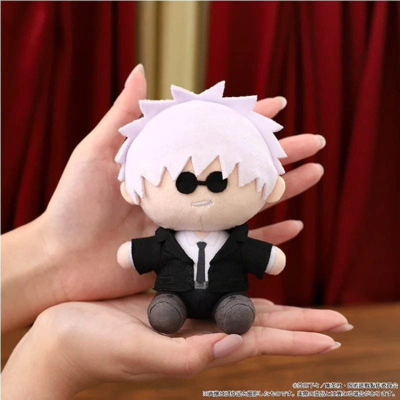 10 سنتيمتر أنيمي Jujutsu Kaisen Gojō Satoru Getō Suguru تأثيري لطيف أفخم ظهره بلوشيز المفاتيح قلادة حلية هدايا عيد الميلاد