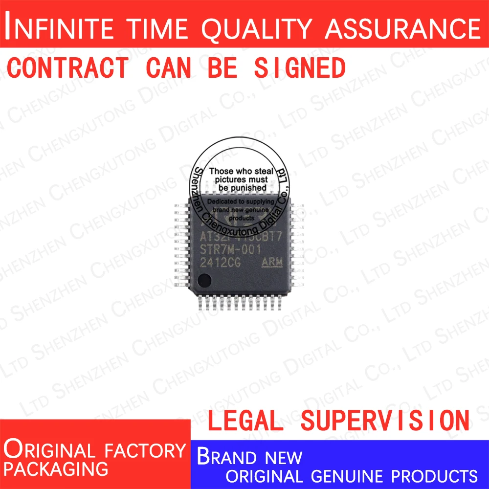 

5pcs/lot AT32F415CBT7 LQFP 100% genuine stock in brand new original packaging