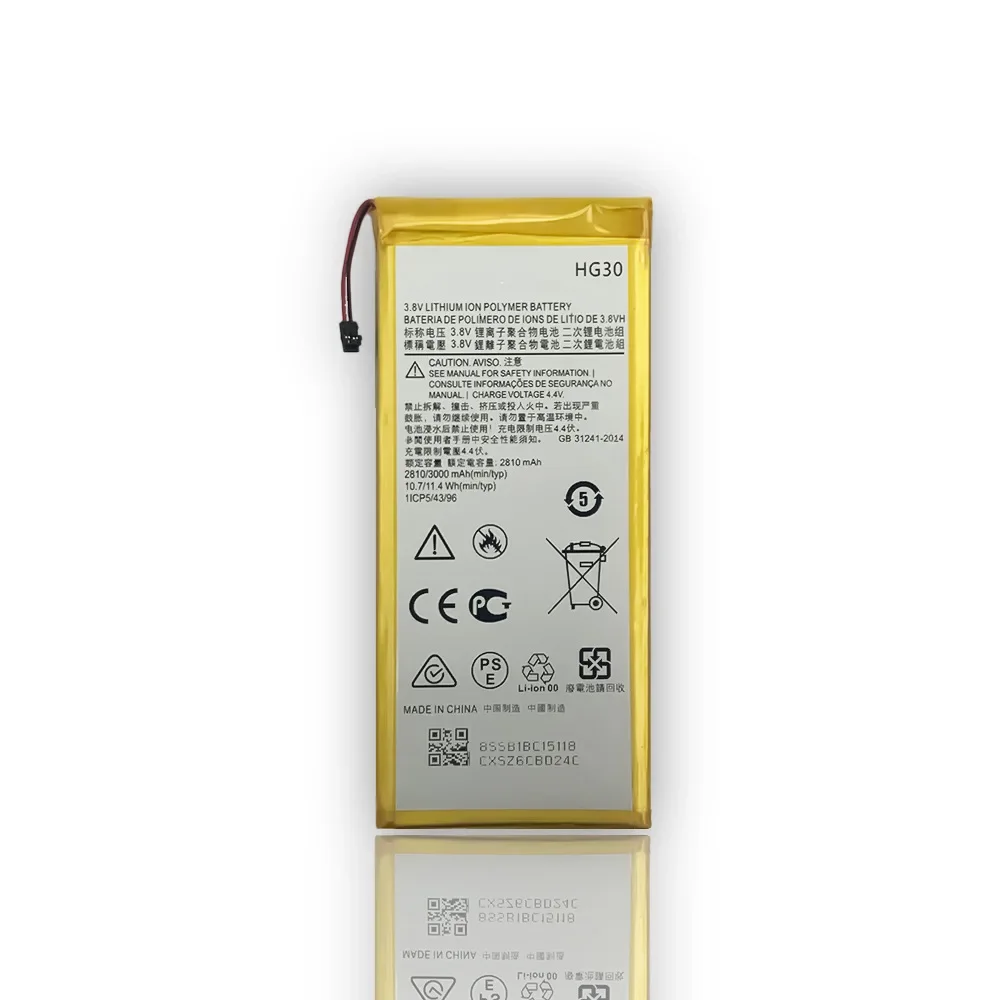 Replacement Battery For Motorola Moto G5S Plus G6 XT1806 XT1804 G6 1S 20Plus HG30 Mobile Phone Built-in Batteries