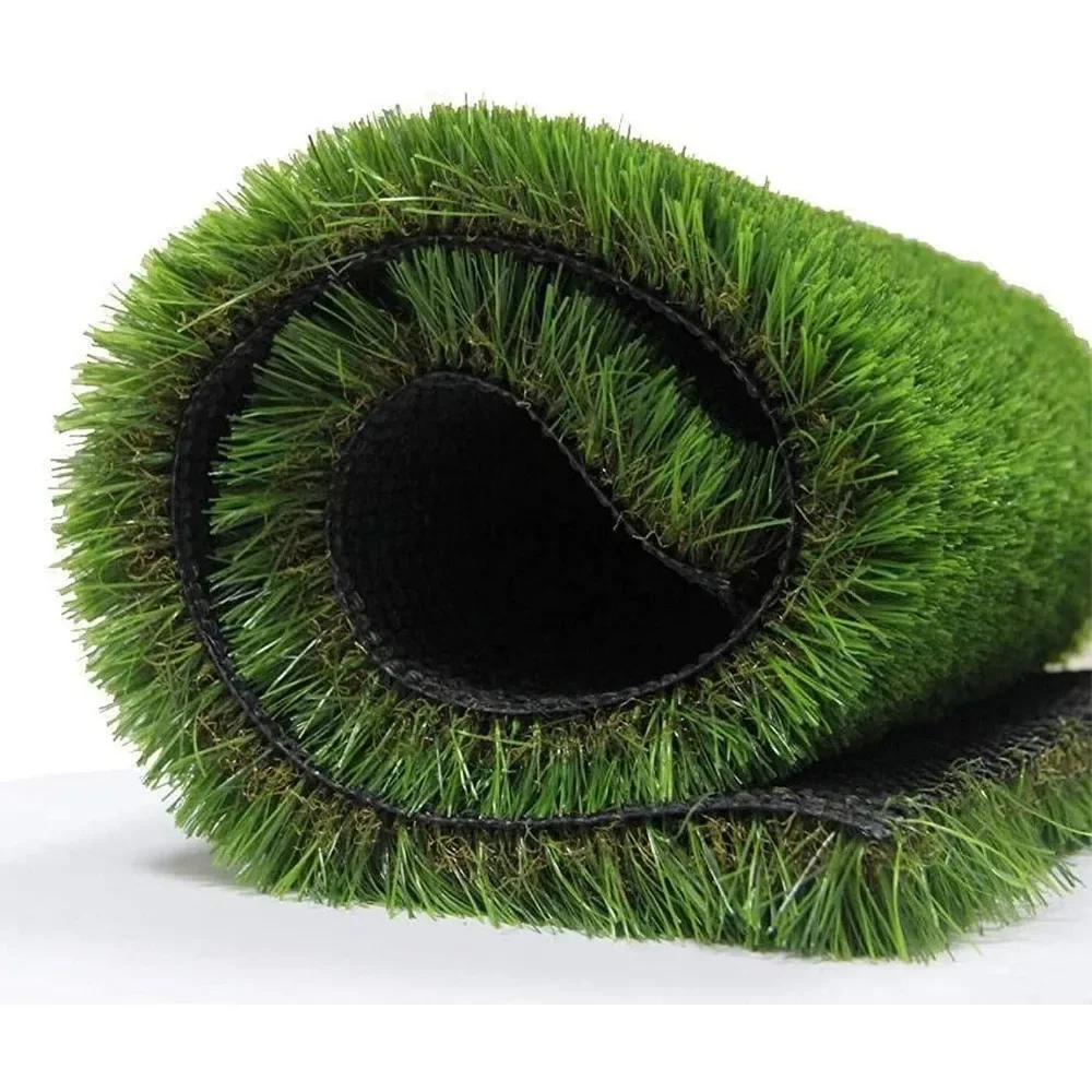

Realistic Pet Artificial Grass for Dogs Indooor Outdoor Decor, 70 oz Extra-Heavy & Thick Garden Lawn Landscape Synthetic Grass