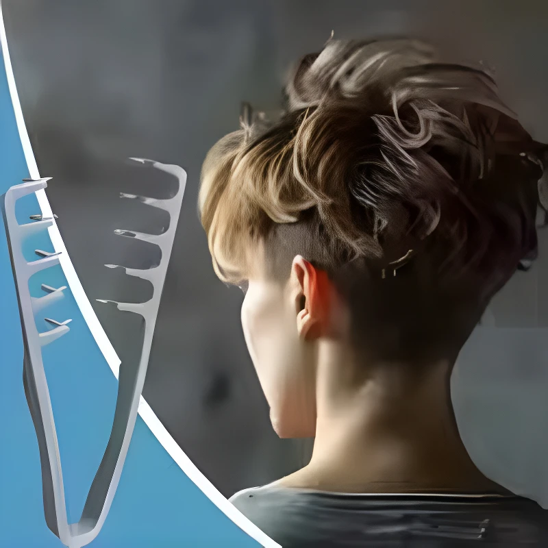 

Texturizing Comb For Men, Men's Hair Styling Non-Slip Fluffy Texture Styling Comb, Salon Volumizing Texture Comb Root Lift Tool