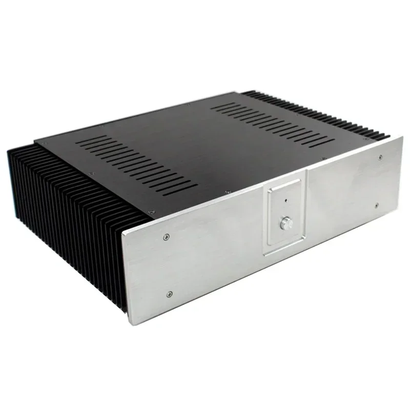 312*432*110mm All Aluminum Power Amplifier Enclosure Case Class A Amplifier Chassis Diy Audio Amplifier Accessories