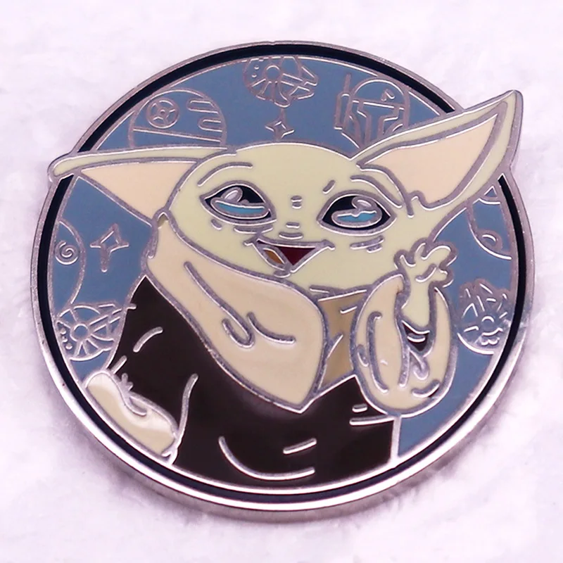 Fantasy Movie Peripherals Enamel Brooch Exquisite Funny Ugly Goblin Series Badge Jewelry Presents for Movie Fans