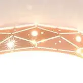 

Princess Ceiling Chandelier Starry Night Light Girl Room Deco Pink Round led ceiling lights Kids Baby Bedroom Study Ceiling Lamp