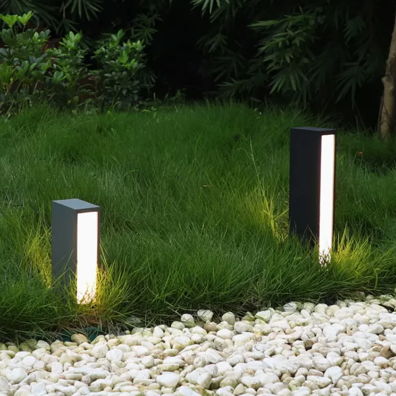 

Modern Waterproof Outdoor LED Lawn Lamp IP54 Aluminum Pillar Lamp Garden Villa Landscape Lamp 110V 240V Lawn Lamp