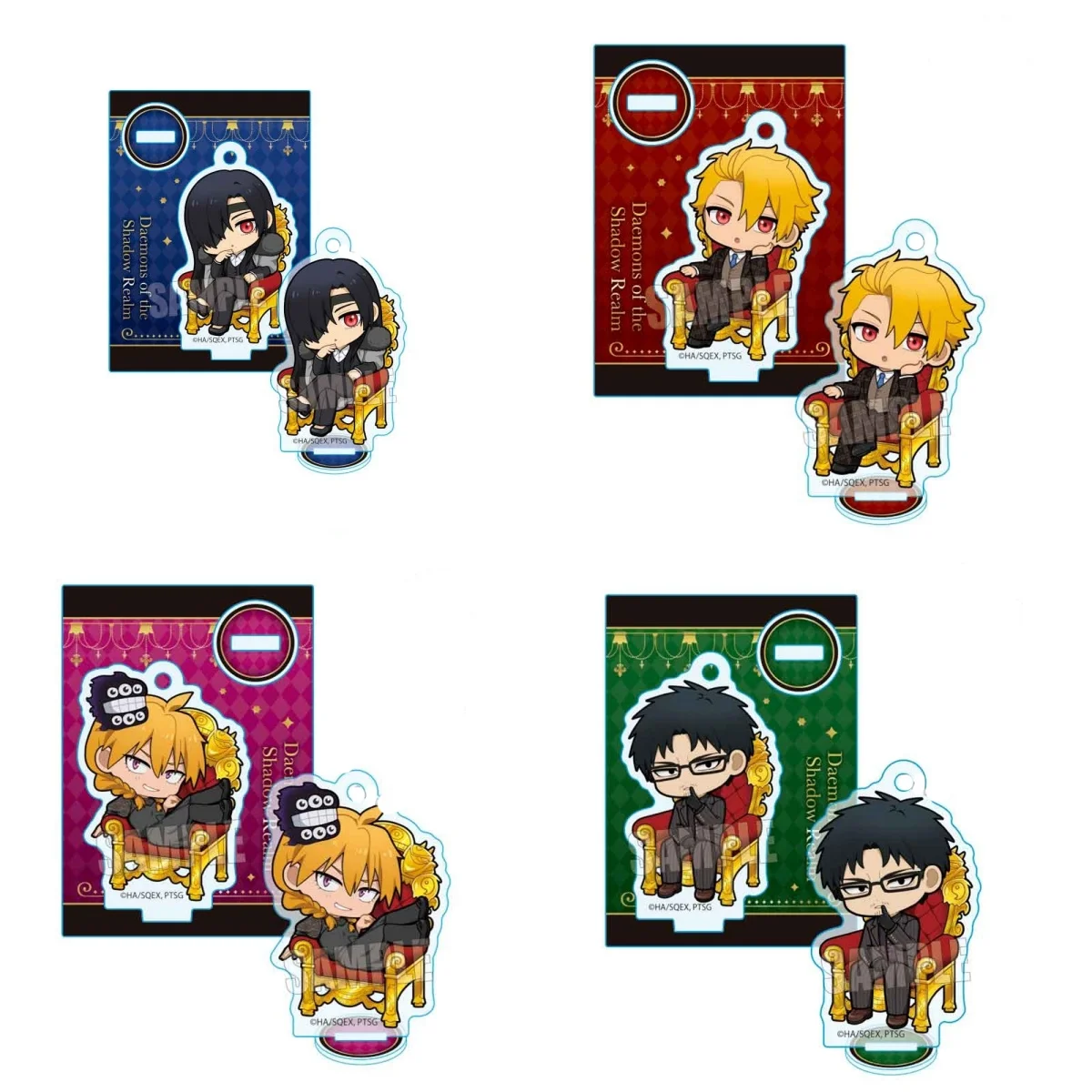 10CM Hot Anime Daemons of the Shadow Realm‌ Acrylic Stand Model Keychain Characters Ornament Accessories Goods Gifts