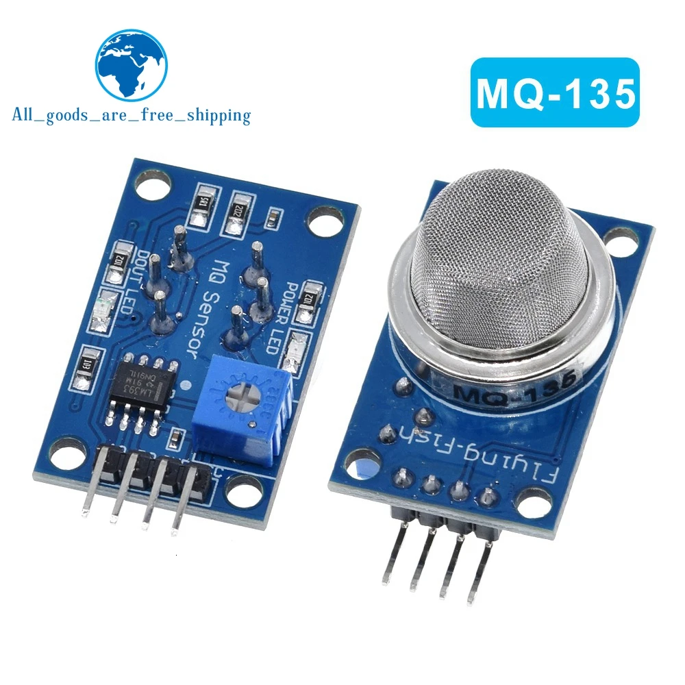 TZT MQ-2 MQ-3 MQ-4 MQ-5 MQ-6 MQ-7 MQ-8 MQ-9 MQ-135 Detection Smoke methane liquefied Gas Sensor Module for Arduino