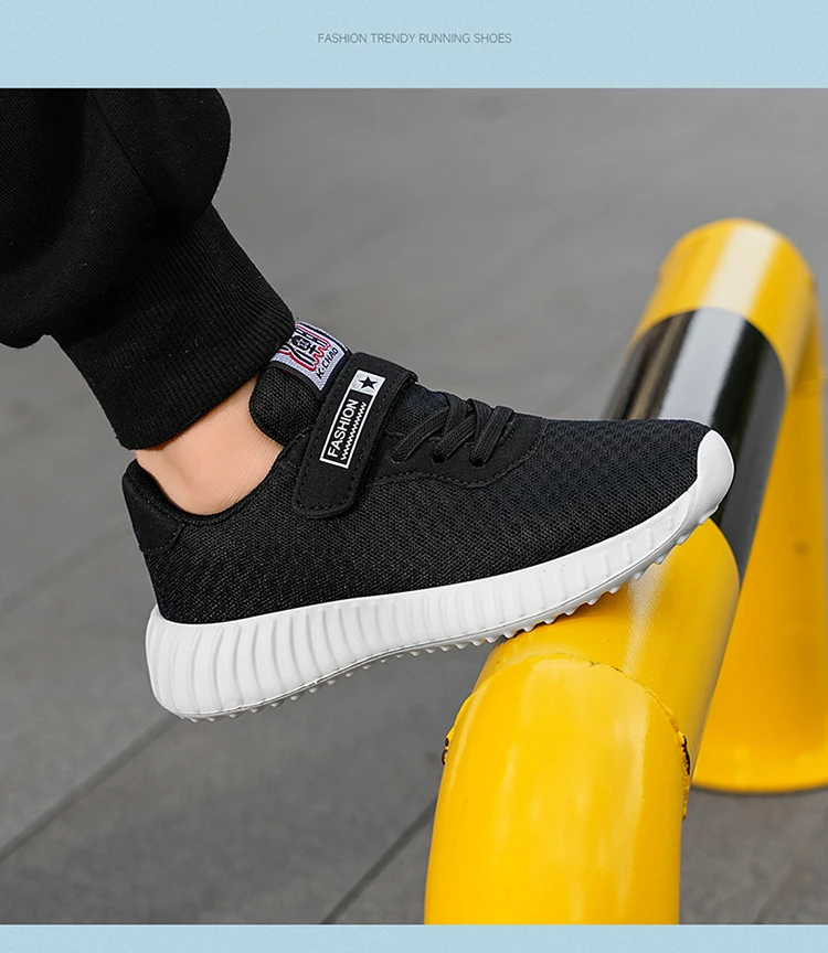 Atmungsaktive, leichte Sommer-Sneaker für Kinder, Jungen, Outdoor-Laufschuhe für Sport und Tennis, Größe 28–39 – Detail 13