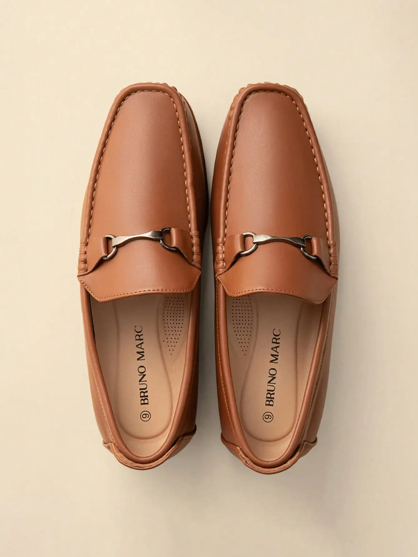 Slip‑On Driving Loafers for Men, Comfortable Leather Casual Dress Loafers, Versatile Flexible Men Footwear, Stylish Dress Shoes Perfect for Urban Commuting, Business Casual Occasions, Short Trips, Daily Walking and Multi‑Scene Casual Activities for Men