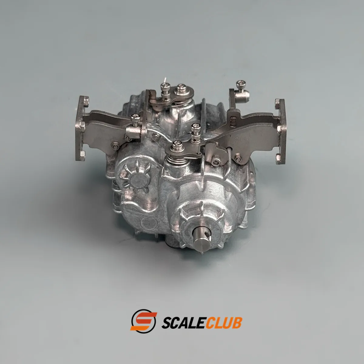 Metal Differential Transfer Case With Lock Center Differential For 1/14 Tamiya RC Truck Scania 770S Benz Volvo Car Diy Toy Parts
