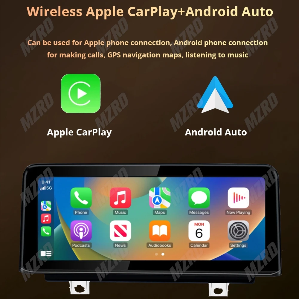 نظام لينكس 10.25 بوصة لنظام BMW 1 Series F20 NBT 13-16 مشغل وسائط متعددة لاسلكي CarPlay Auto Airplay مشغل وسائط متعددة