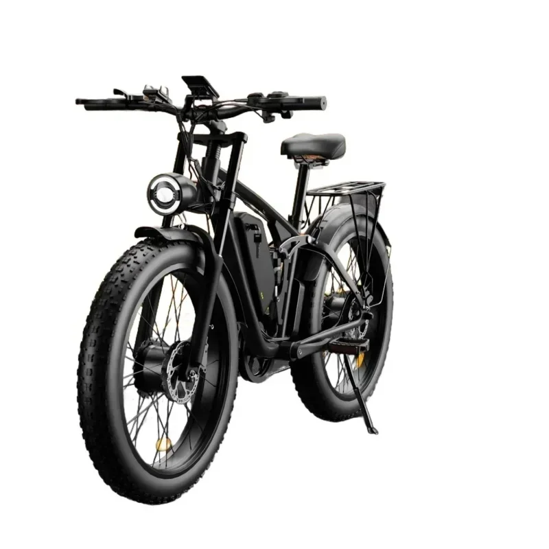 26 inch tire Full suspension beach riding E-bike S1 Electric Bicycle 2000w motor 48v22.4ah battery 56km/h Electric bike 85N.M
