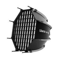 Ulanzi AS-045 Octagonal Honeycomb Grid Softbox Quick Release Compatible with Bowens Mount Lights for Photo Studio Flash Lamp