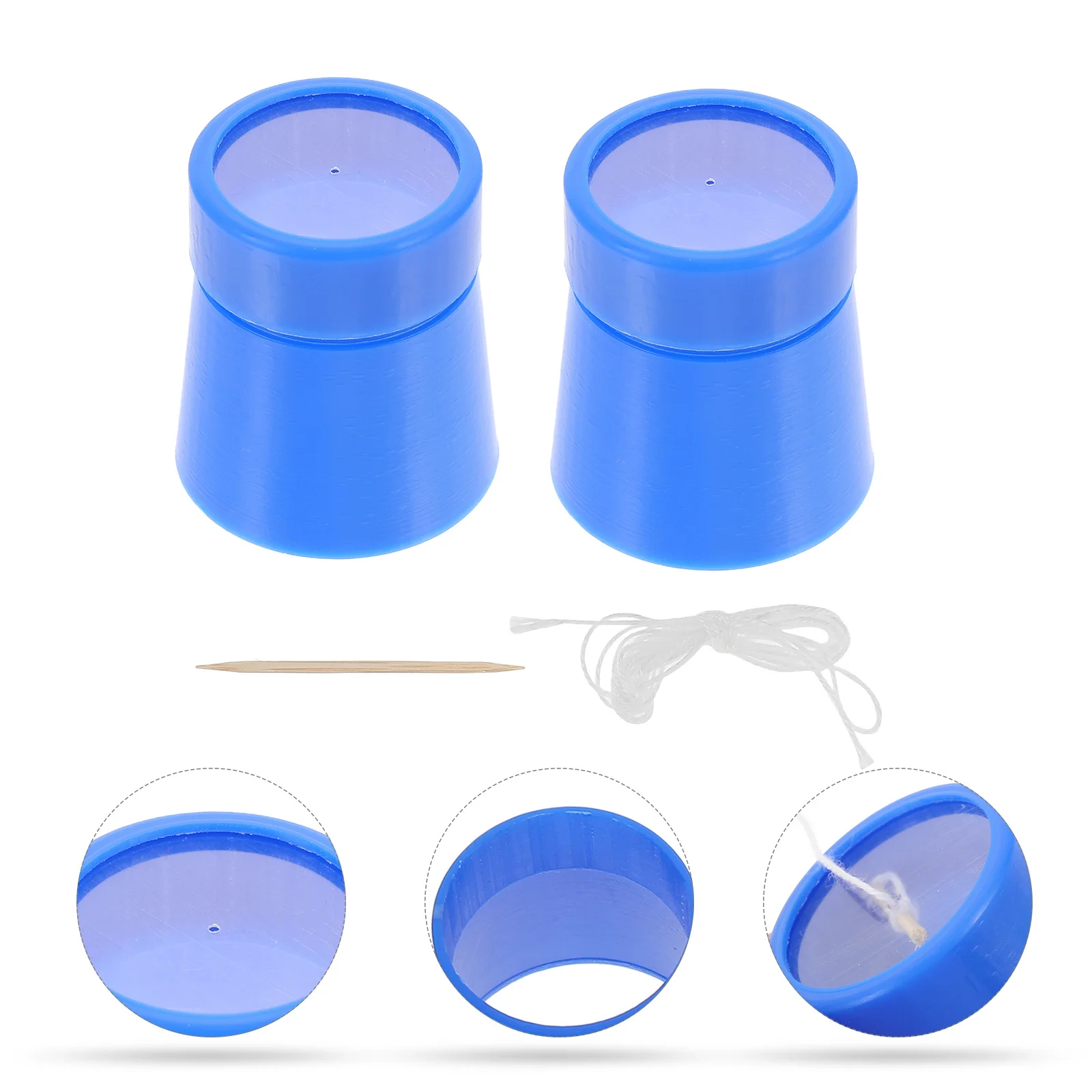 3 مجموعات نقل الصوت DIY ميكروفون الحرفية الدعامة الاطفال العلوم التجمع المواد أداة التعلم الإبداعي للأطفال DIY ميكروفون