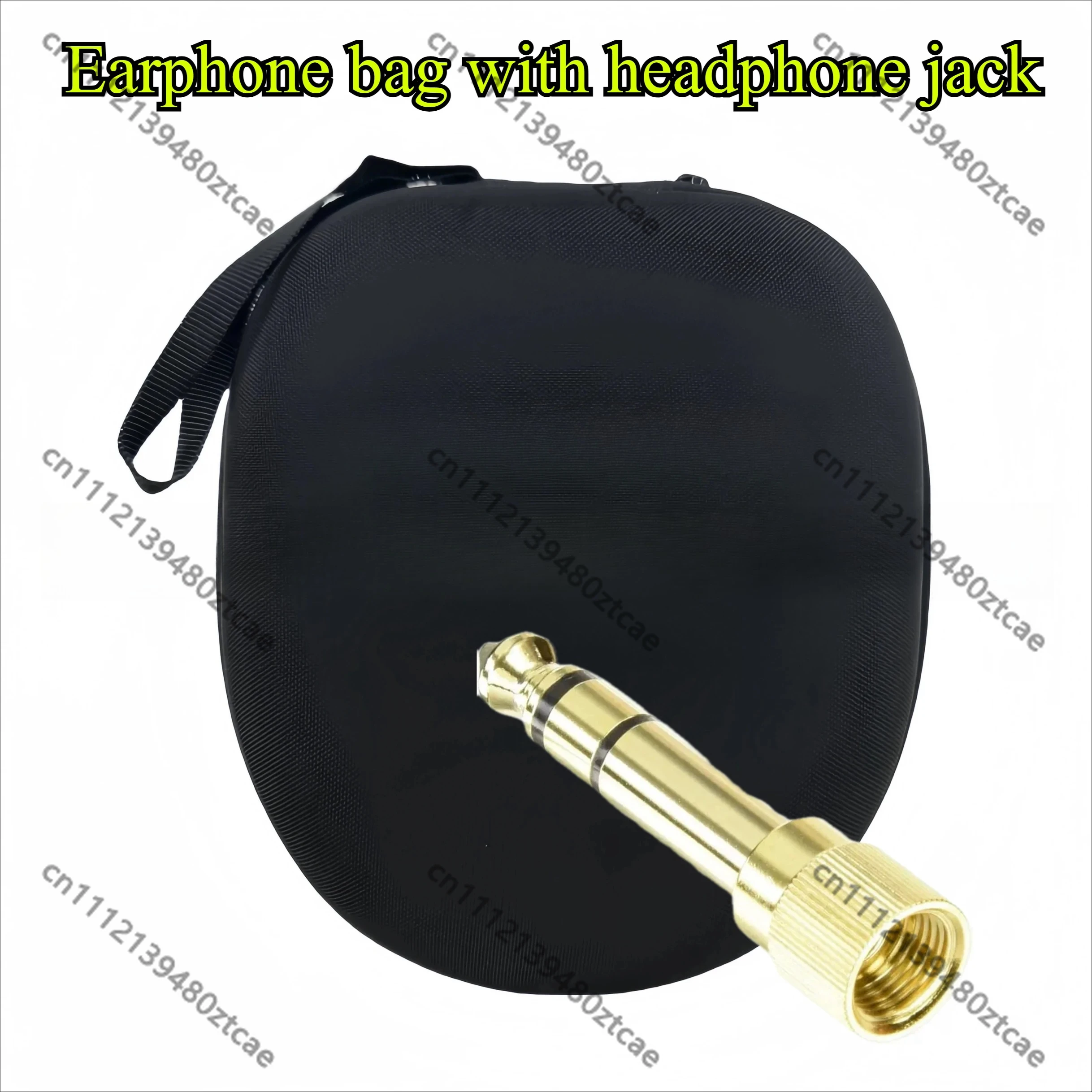 HDJ-CUE1BT Headset Hard Case, Shockproof Bluetooth Headphone Storage Bag, Portable DJ Earphone Protective Pouch