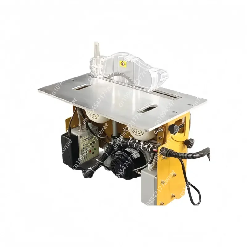 110/220/380V Horizontal Panel Saw Electric Table Saw Dust-Free Sliding Wood Cutting Machine 45 Degree