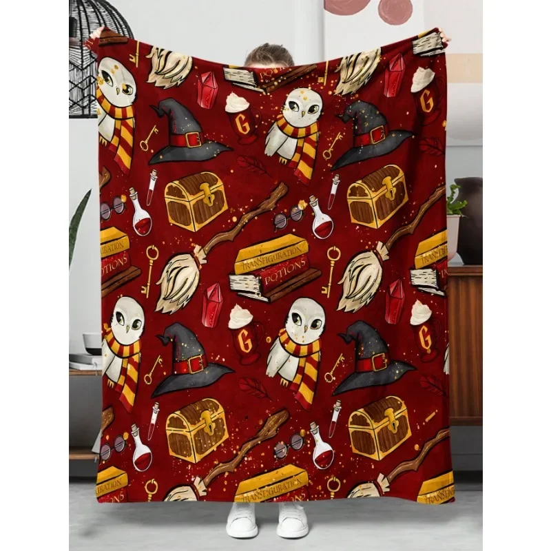Christmas Tree Flannel Throw Blanket, 1PC Extra Soft Cozy Plaid for Office, Home, Travel – Holiday Gift for Friends & Sisters