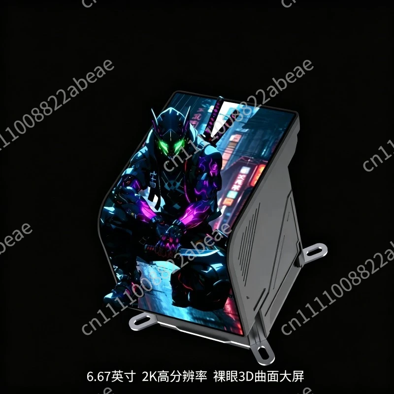 360mm Liquid CPU Cooler with 6.67 Inch Screen Video Display ARGB Fans Cooling for Desktop PC Case AMD