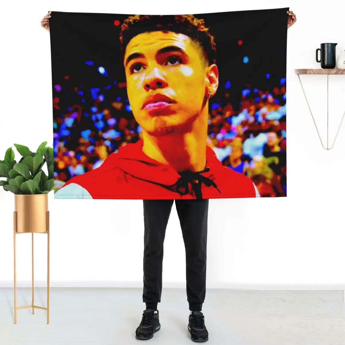 

melo Throw Blanket All Season Soft Lightweight Blanket for Home