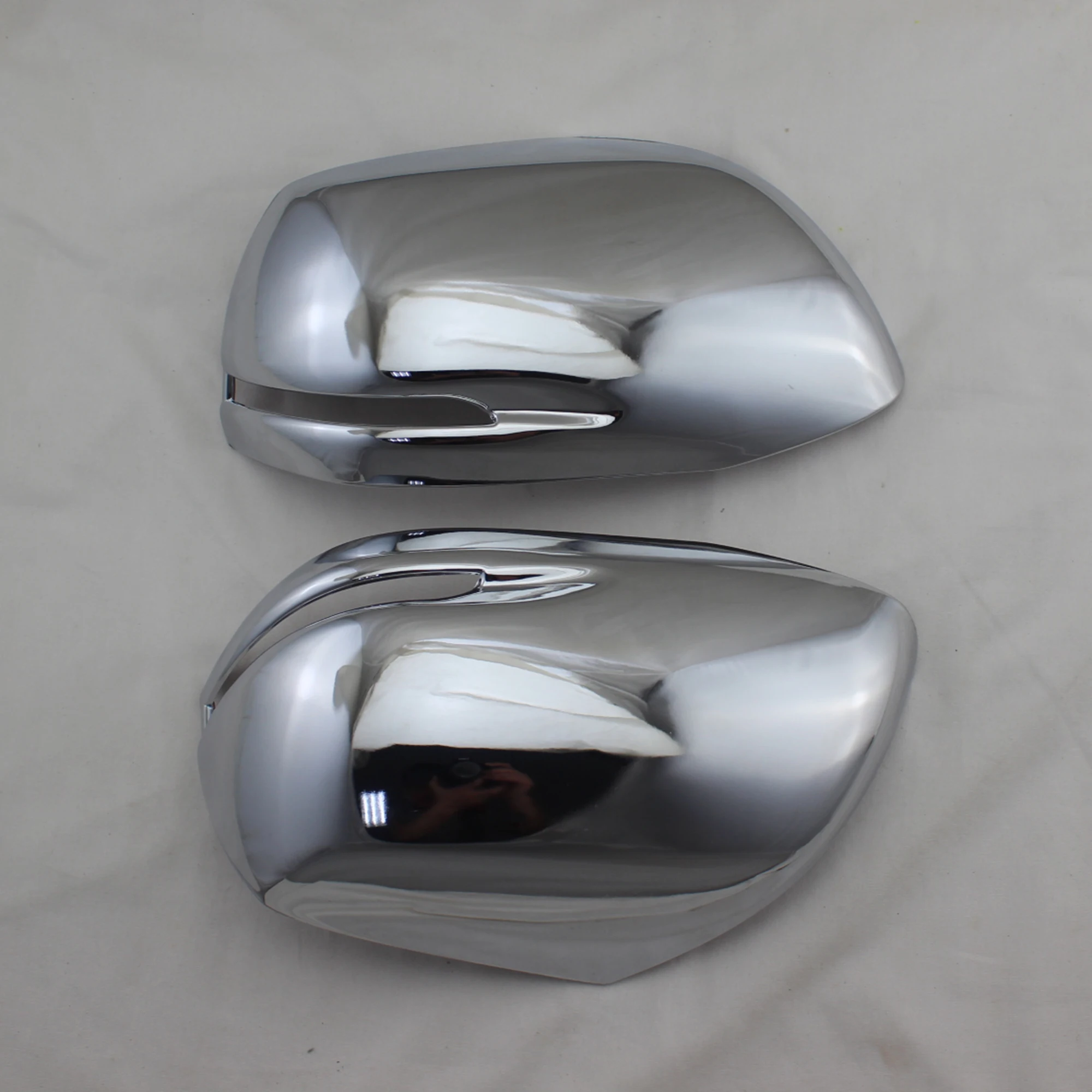 Yifei 2PCS Car Chrome Rearview Accessories Plated Carbon Door Mirror Cover Trim 2012 2013 2014 2015 2016 For Honda CR-V CRV