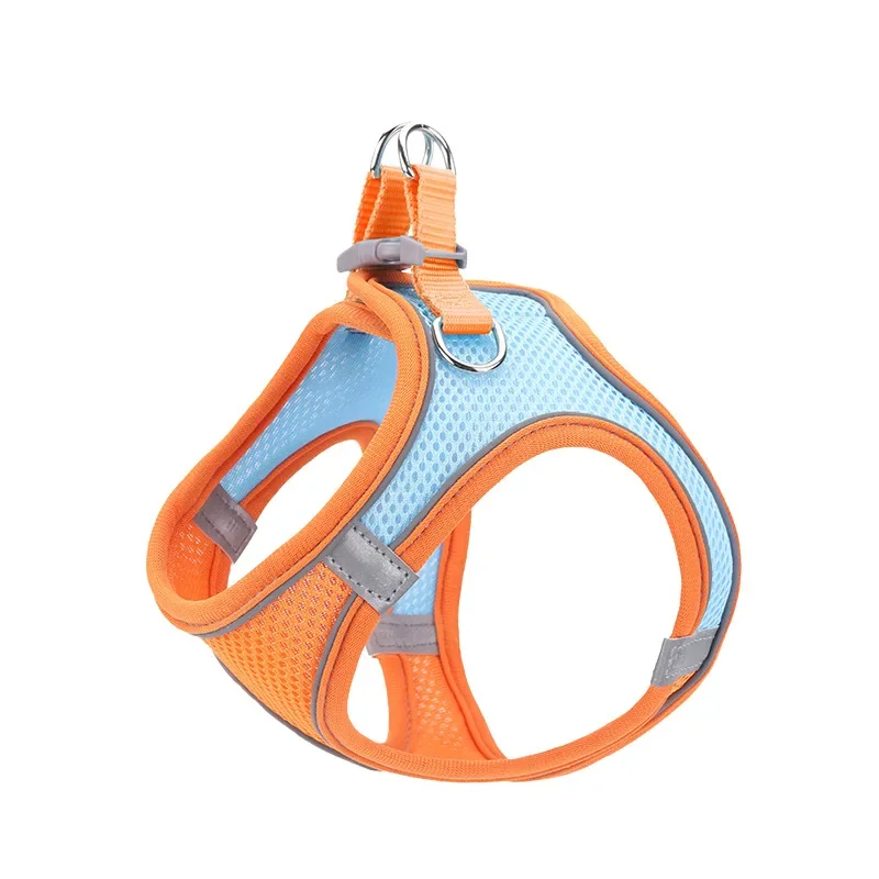 Pet Supplies New Pet Chest Harness Vest-style Breathable Dog Leash Reflective Dog Vest Harness Cat Harness Dog Accessories Puppy