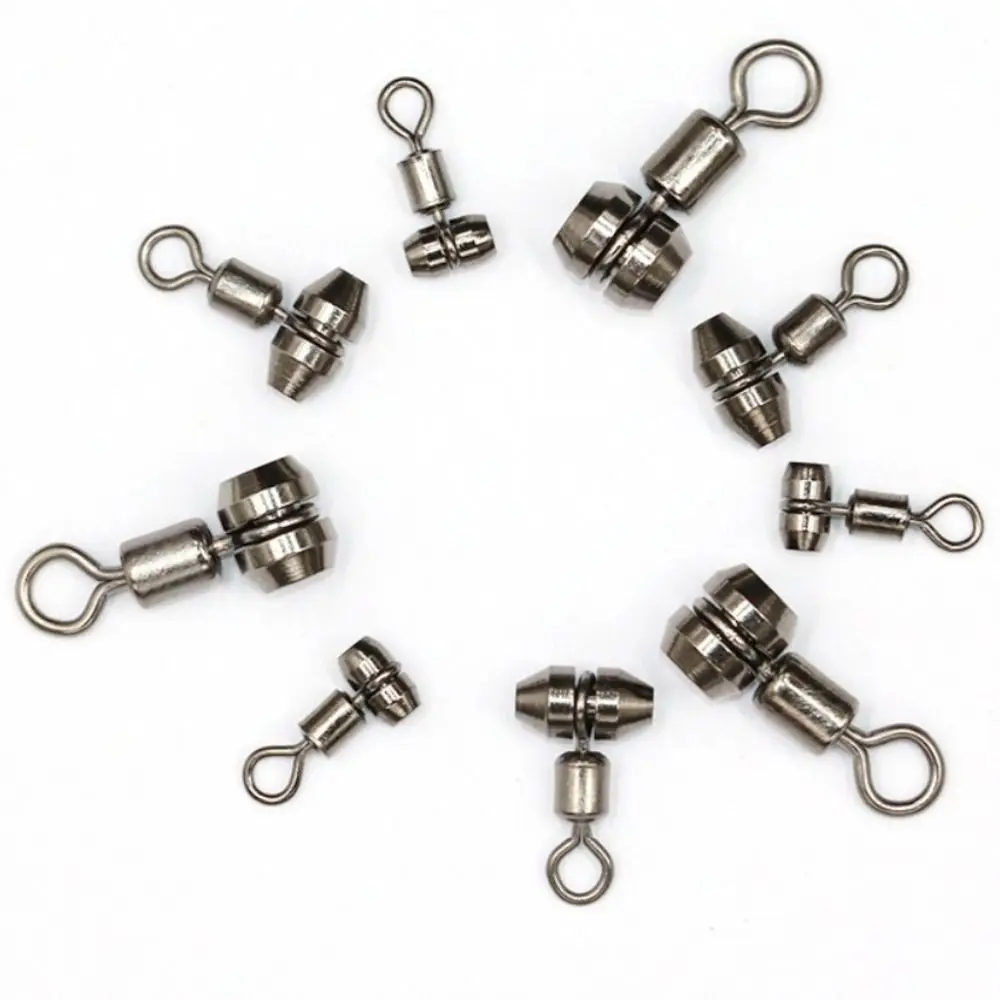 Tacke Ball Bearing Connector Saltwater 3 Way Fishing Connector 3 Way Fishing Swivels Fishing Bearing Swivels Cross Line Swivel