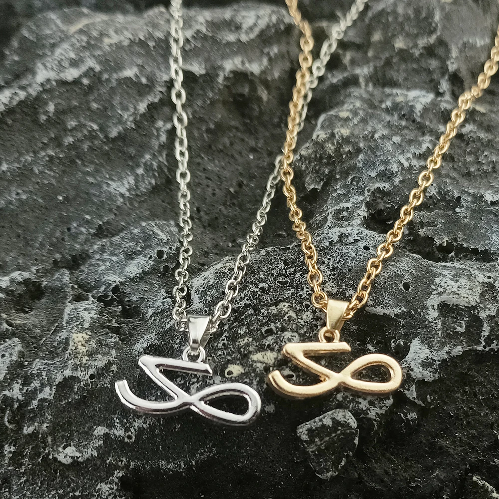 Kpop Idol Jungkook Logo Collar Tendencia Personalizado Joyería para hombres y mujeres Fans Pareja Regalos ﻿