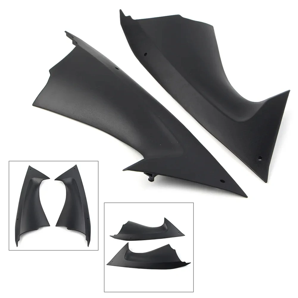 1pair Motorbike Tank Side Fairing Panel Gas Trim Cover Cowl For Yamaha YZF R6 YZFR6 YZF-R6 2008-2016 2015 2014 2013 2012 2011